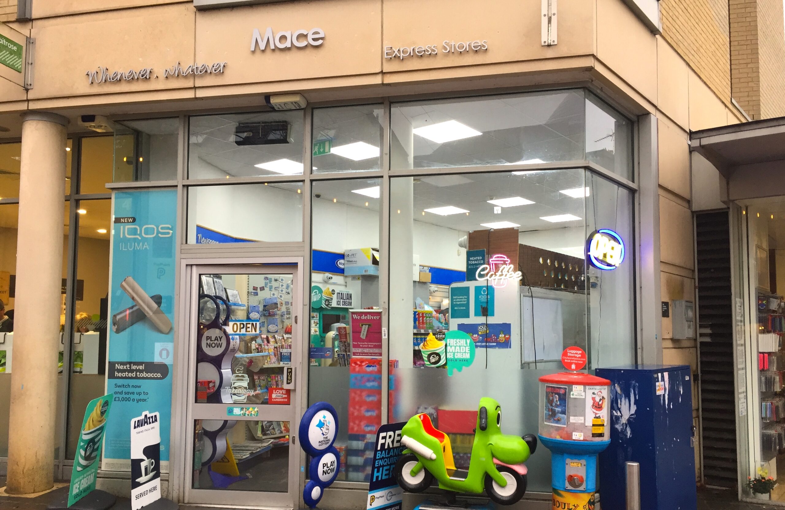 Left Luggage Cambridge (Mace) CitySpareSpace