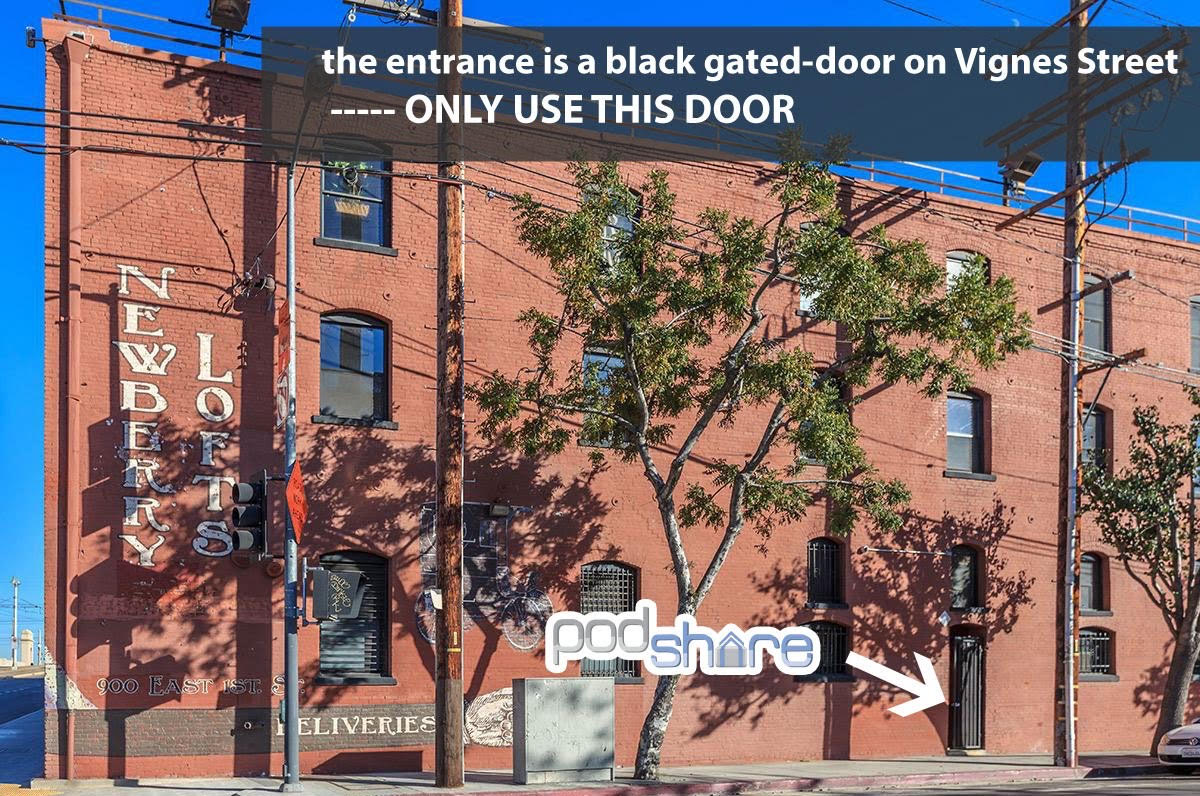 Luggage Storage Downtown LA (PodShare) CitySpareSpace