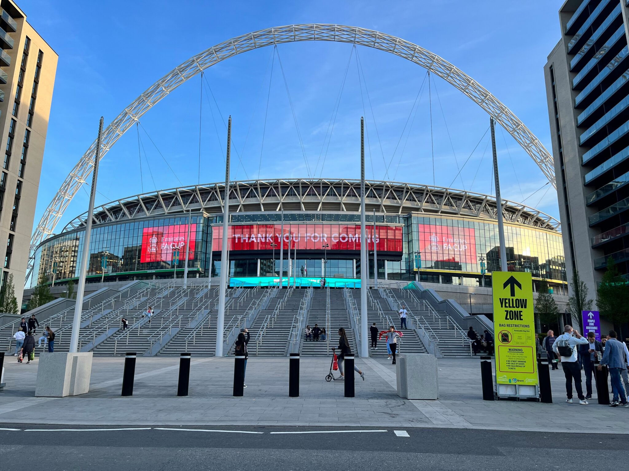 Wembley Stadium: Bag Policy - CitySpareSpace