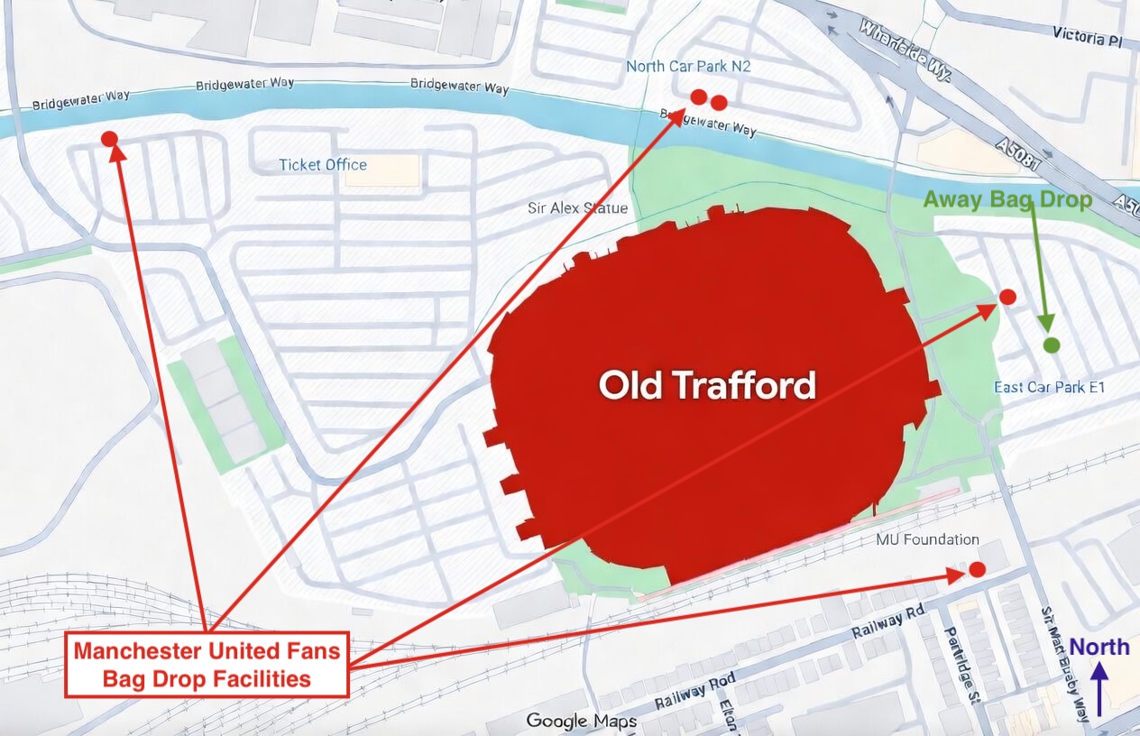Old Trafford Stadium Bag Policy